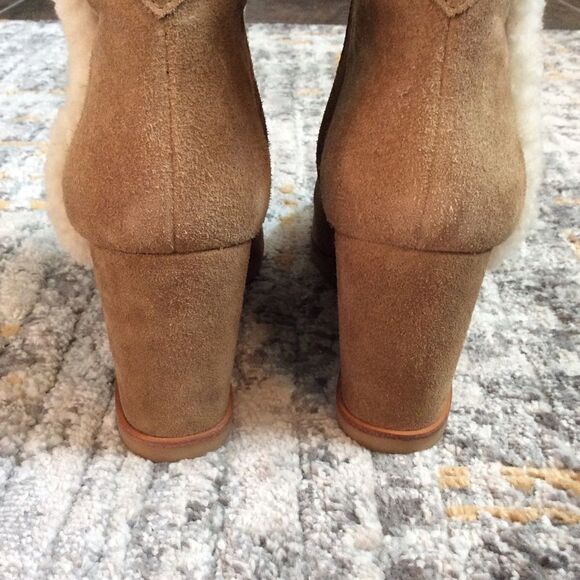 MARC FISHER LTD BRENDAN WEDGE BOOTIE! EUC! SZ 9 - Picture 4 of 11